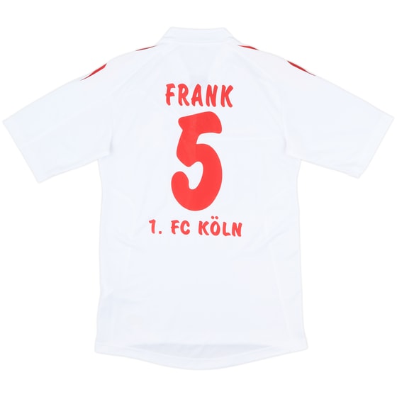 2011-12 FC Koln Home Shirt Frank #5 - 8/10 - (S)