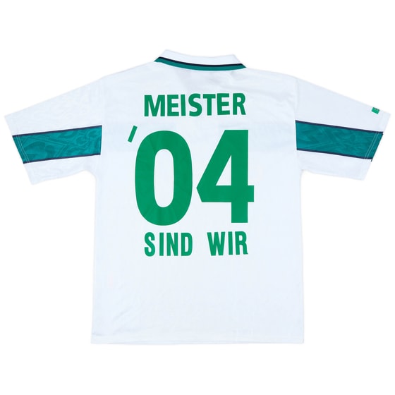1998-99 Werder Bremen Away Shirt Meister Sind Wir #04 - 8/10 - (M)