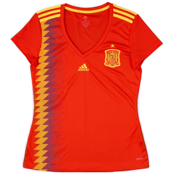 2018-19 Spain Home Shirt - 10/10 - (Women's M)