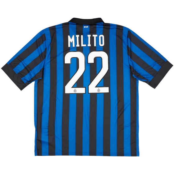 2011-12 Inter Milan Home Shirt Sneijder #10 (XL)