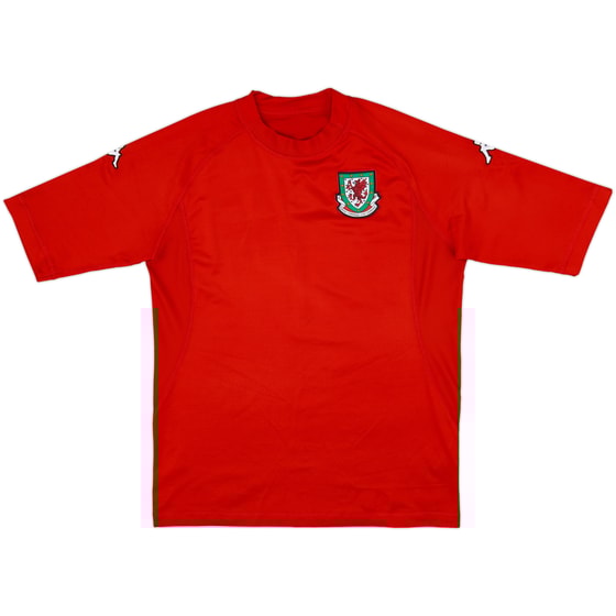 2004-06 Wales Home Shirt - 9/10 - (L)