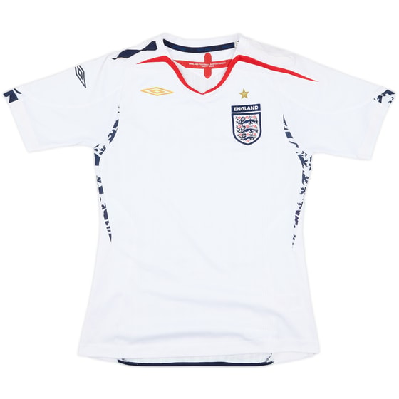 2007-09 England Home Shirt - 5/10 - (Women's S)