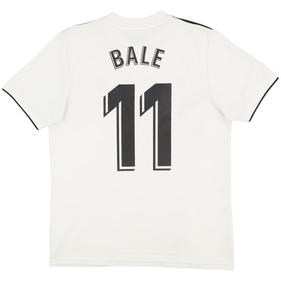 2018-19 Real Madrid Home Shirt Bale #11 - 6/10 - (M)