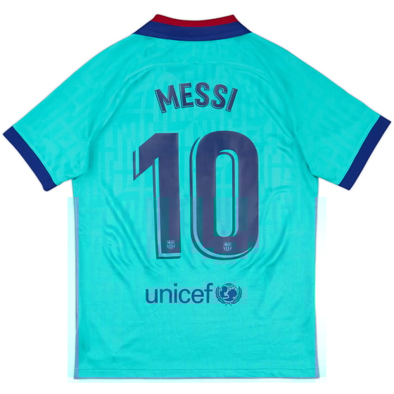 2019-20 Barcelona Third CL Shirt Messi #10 - 9/10 - (M)