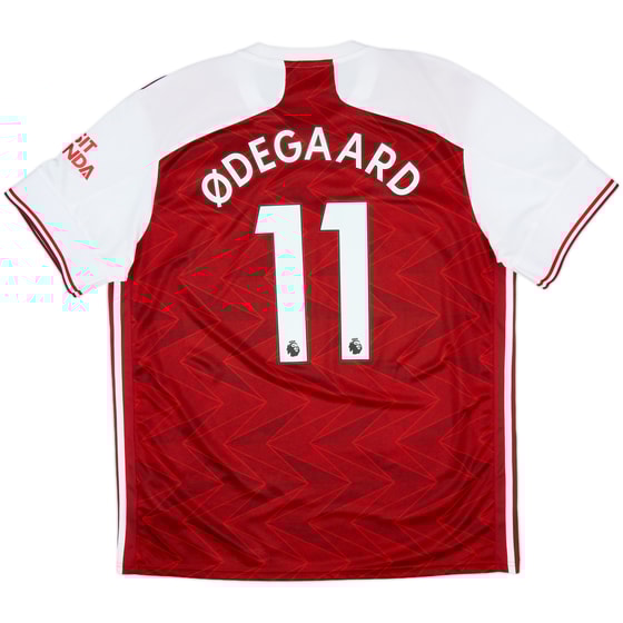 2020-21 Arsenal Home Shirt Odegaard #11 - 10/10 - (XL)