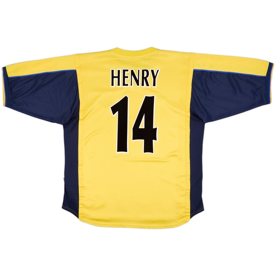 1999-01 Arsenal Away Shirt Henry #14 - 8/10 - (XL)