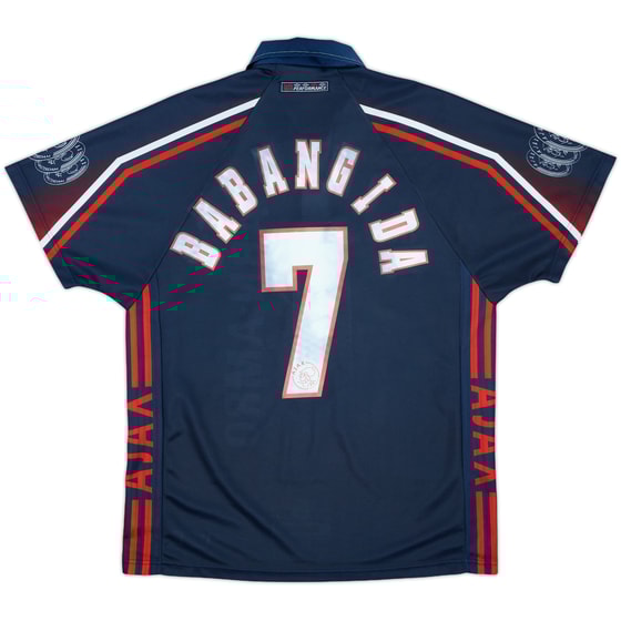 1997-98 Ajax Away Shirt Babangida #7 - 6/10 - (M)