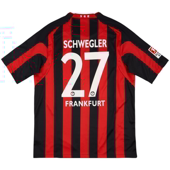 2013-14 Eintracht Frankfurt Home Shirt Schwegler #27 - 8/10 - (XXL)