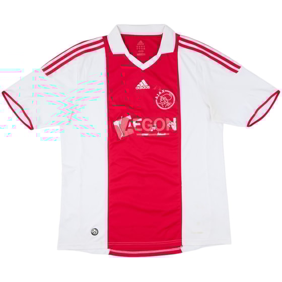 2009-10 Ajax Home Shirt - 4/10 - (XL)