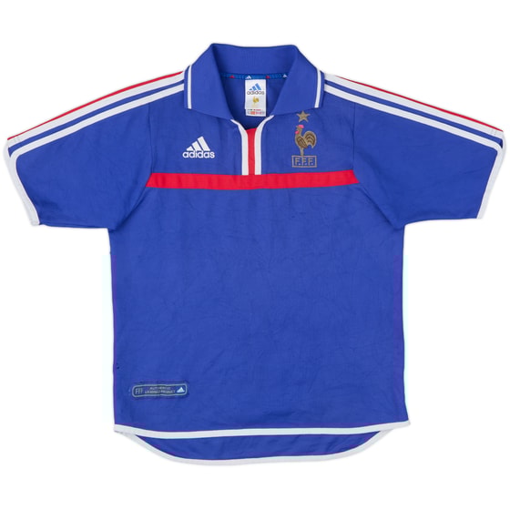 2000-02 France Home Shirt - 5/10 - (Y)