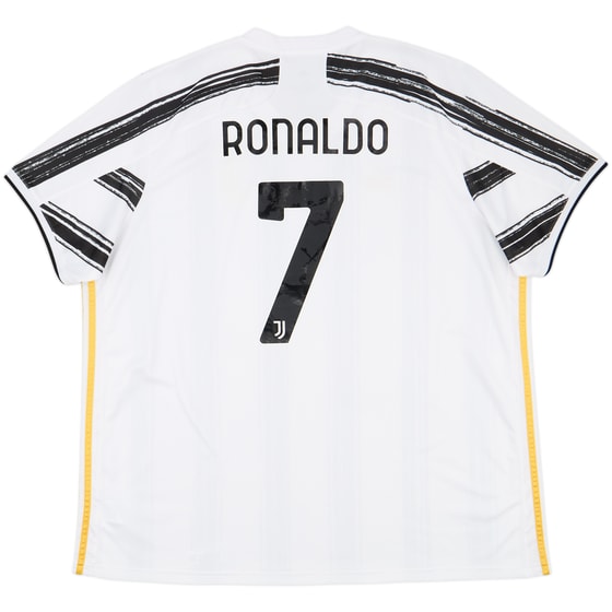2020-21 Juventus Home Shirt Ronaldo #7 - 10/10 - (3XL)