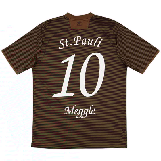 2008-09 St Pauli Home Shirt Meggle #10 - 7/10 - (M)