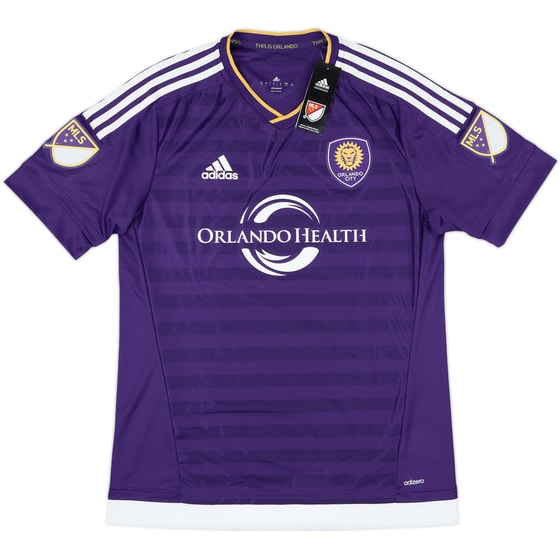 2015 Orlando City Authentic Home Shirt (L)