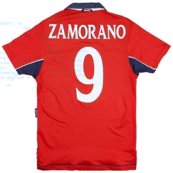 2000-01 Chile Home Shirt Zamorano #9 - 8/10 - (L)