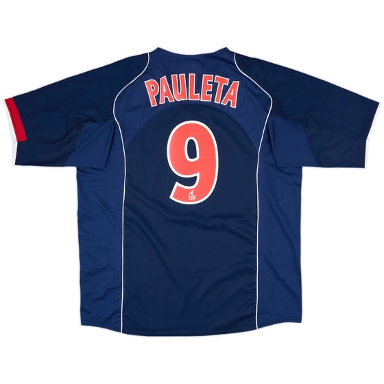 2004-05 Paris Saint-Germain Home Shirt Pauleta #9 - 10/10 - (XXL)