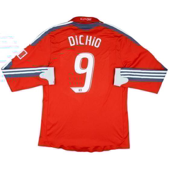 2009 Toronto FC Player Issue Home L/S Shirt Dichio #9 - 6/10 - (L)