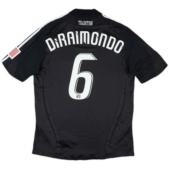 2009 DC United Match Issue Home Shirt DiRaimondo #6