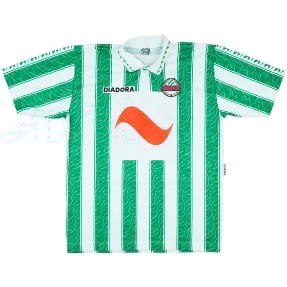 1996-98 Rapid Vienna Match Issue Home Shirt #10