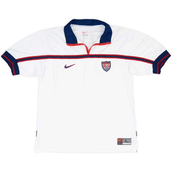 1998-99 USA Home Shirt - 4/10 - (L)