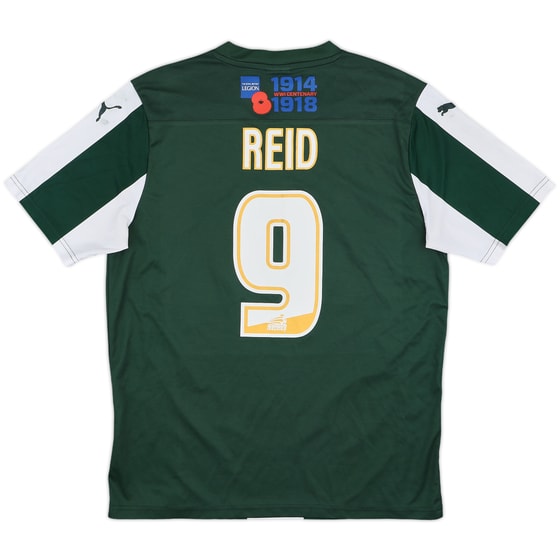 2014-15 Plymouth Argyle Home Shirt Reid #9 - 4/10 - (L)