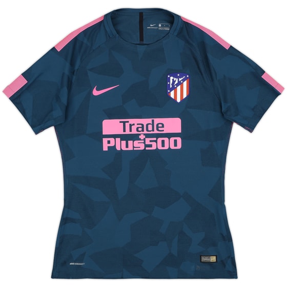 2017-18 Atletico Madrid Player Issue Third Shirt - 9/10 - (L)