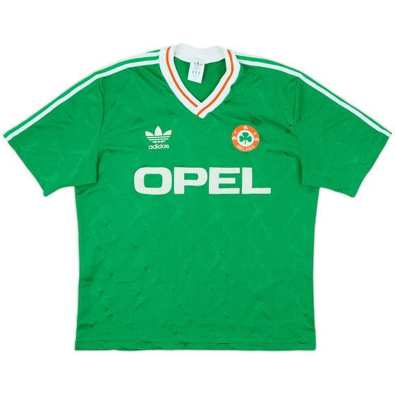 1990-92 Ireland Home Shirt - 8/10 - (L)