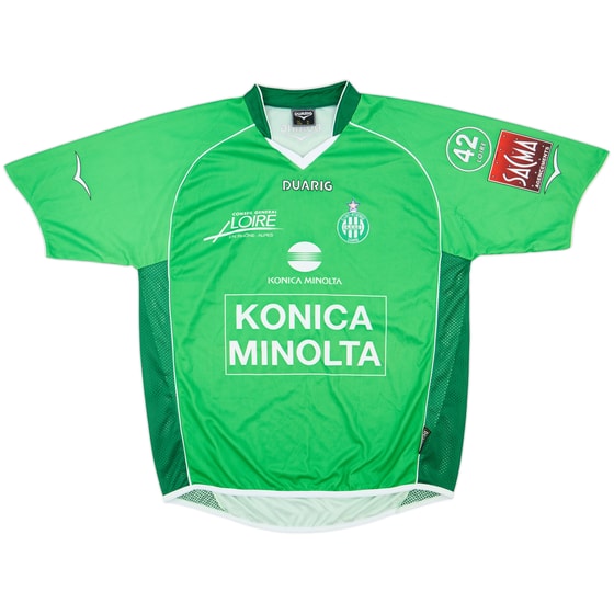 2004-05 Saint Etienne Home Shirt - 9/10 - (XL)