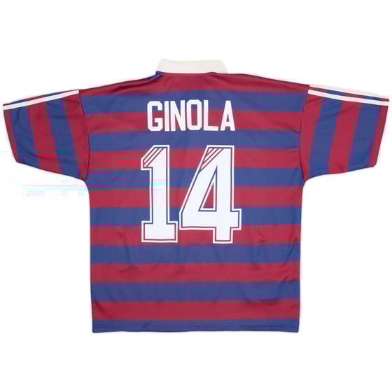 1995-96 Newcastle Away Shirt Ginola #14 - 8/10 - (L)