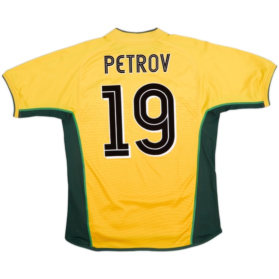 2002-03 Celtic Away Shirt Petrov #19 - 8/10 - (M)