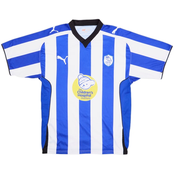 2009-10 Sheffield Wednesday Home Shirt - 8/10 - (S)