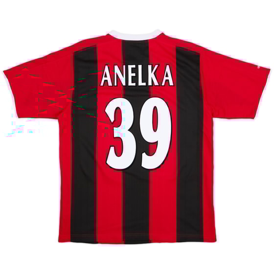 2003-04 Manchester City Away Shirt Anelka #39 - 8/10 - (M)