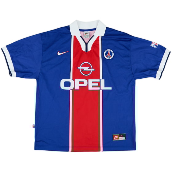 1997-98 Paris Saint-Germain Home Shirt - 8/10 - (L)