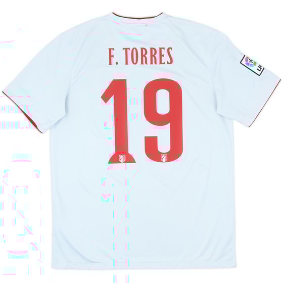 2014-15 Atletico Madrid Away Shirt F.Torres #19 - 8/10 - (L)