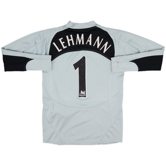 2004-05 Arsenal GK Shirt Lehmann #1 - 7/10 - (L.Boys)