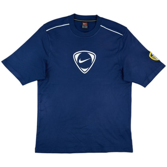 2000-01 Leeds Nike Training Shirt - 8/10 - (L)