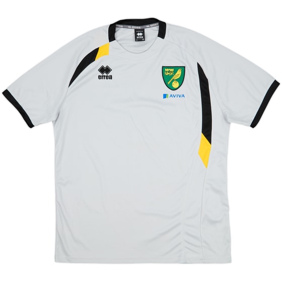 2015-16 Norwich Errea Training Shirt - 9/10 - (XL)
