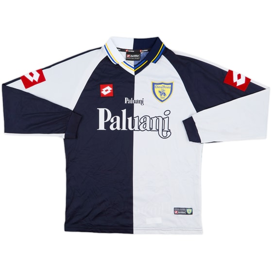 Chievo Verona MANFREDINI 16 XL シャツ 実使用 Chievo Verona MANFREDINI 16 XL シャツ 実使用 - メルカリ