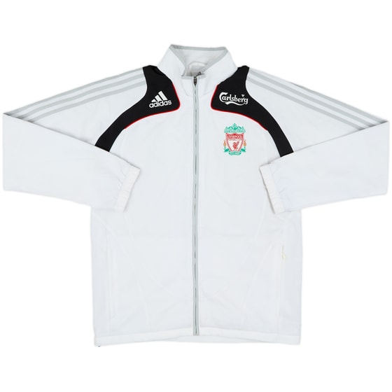 2008-09 Liverpool adidas Track Jacket - 7/10 - (S)