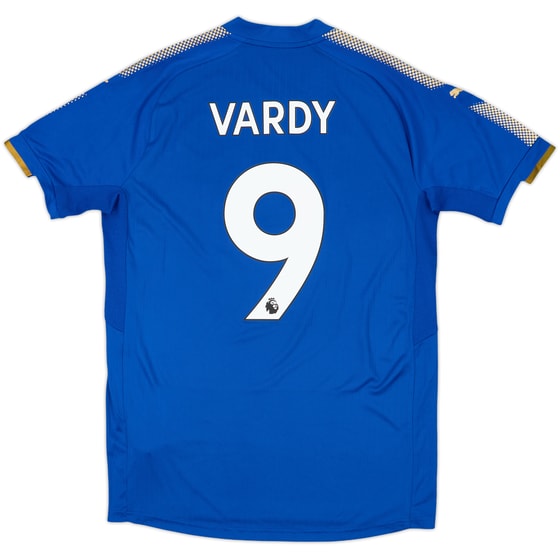 2017-18 Leicester Home Shirt Vardy #9 - 10/10 - (M)