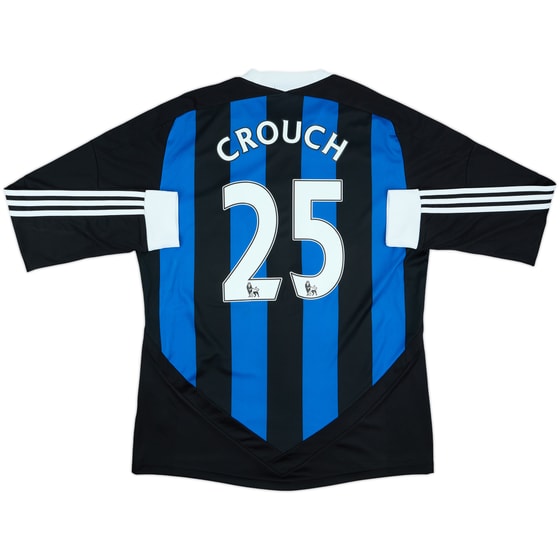 2011-12 Stoke City Away L/S Shirt Crouch #25 - 9/10 - (L)