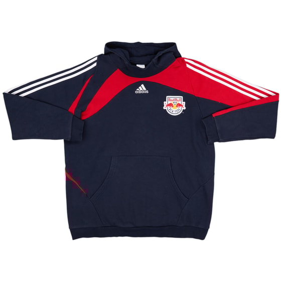 2008-09 New York Red Bulls adidas Hooded Top - 8/10 - (XXL)