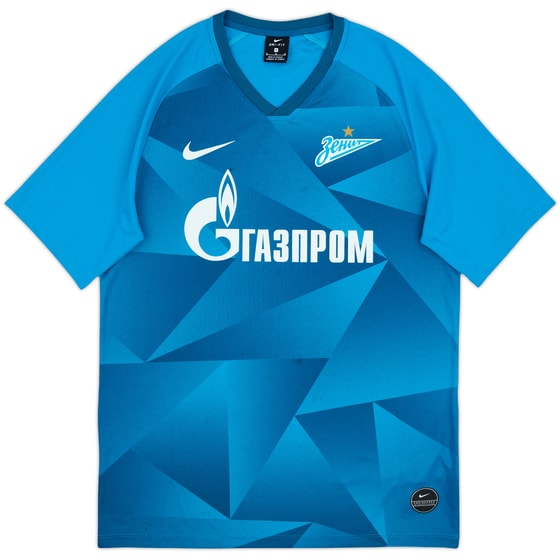 2019-20 Zenit St. Petersburg Basic Home Shirt - 7/10 - (M)