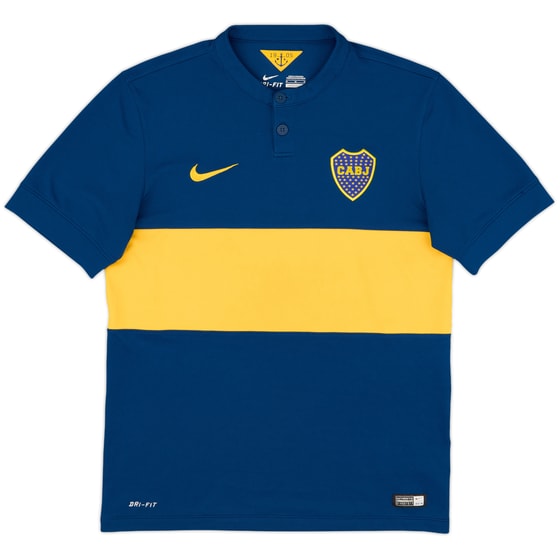 2014-15 Boca Juniors Home Shirt - 9/10 - (M)