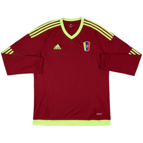2015-16 Venezuela Home L/S Shirt - 9/10 - (L)