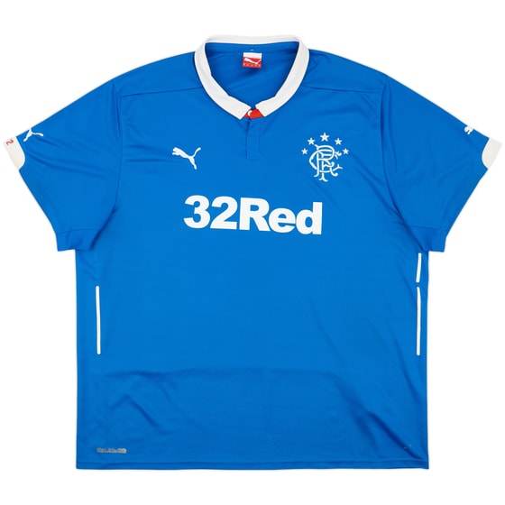 2014-15 Rangers Home Shirt - 8/10 - (4XL)
