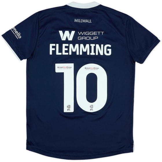 2023-24 Millwall Home Shirt Flemming #10 - 7/10 - (S)
