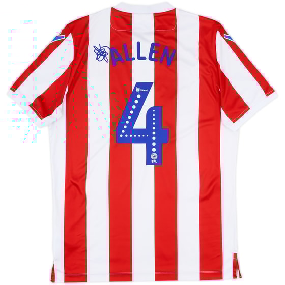 2018-19 Stoke City Home Shirt Allen #4 - 6/10 - (L)