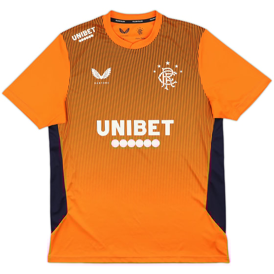 2022-23 Rangers Castore Training Shirt - 9/10 - (L)