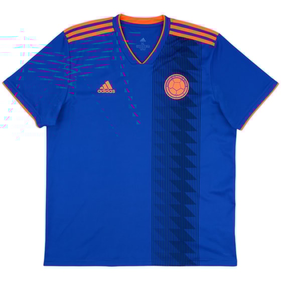 2018-19 Colombia Away Shirt - 7/10 - (XL)