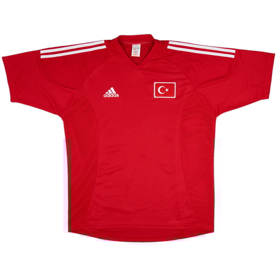 2002-03 Turkey Home Shirt - 9/10 - (L)